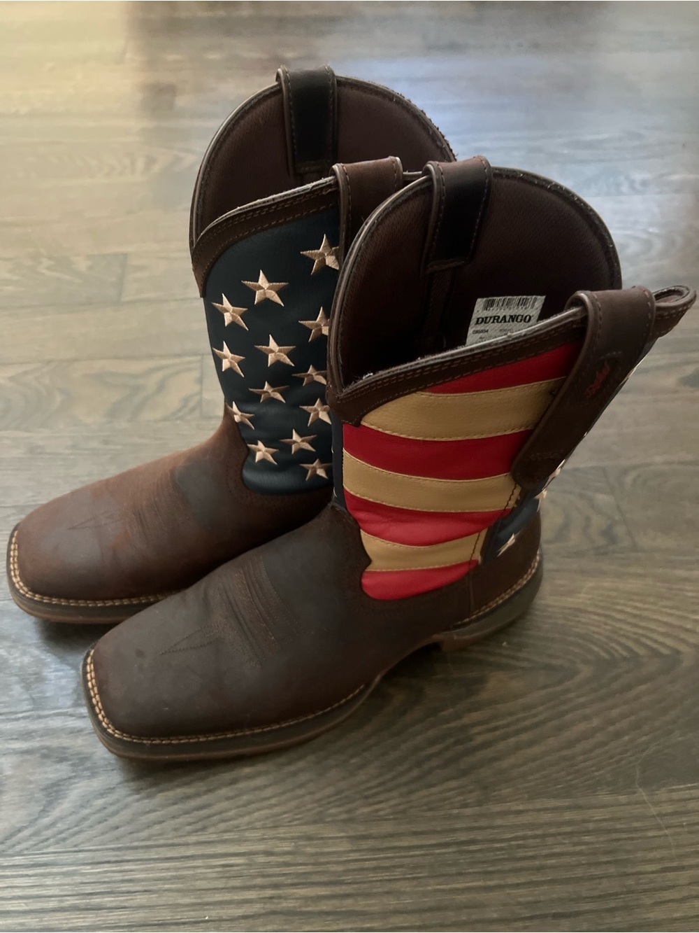 Durango American Flag Men’s Leather Boots
